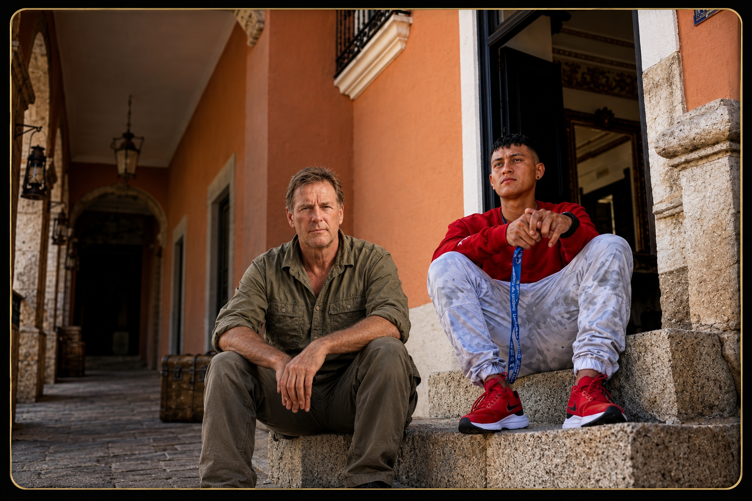 Jorge Guillermo Schmid y Luis González, equipo de Ventanas por el Mundo