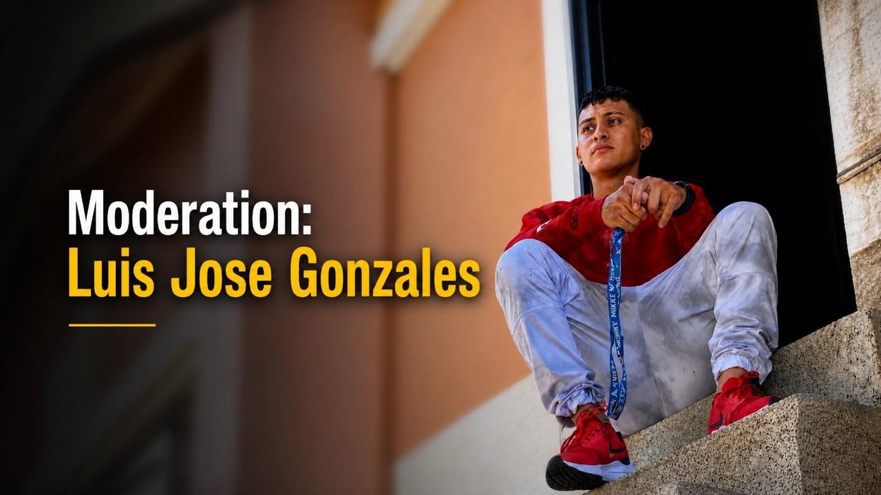 Luis González, reportero y moderador wayuu